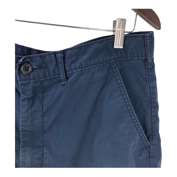 4/$45 LEVI’S Navy Blue Flat Front Khaki Chino Shorts 33 - Picture 4 of 9